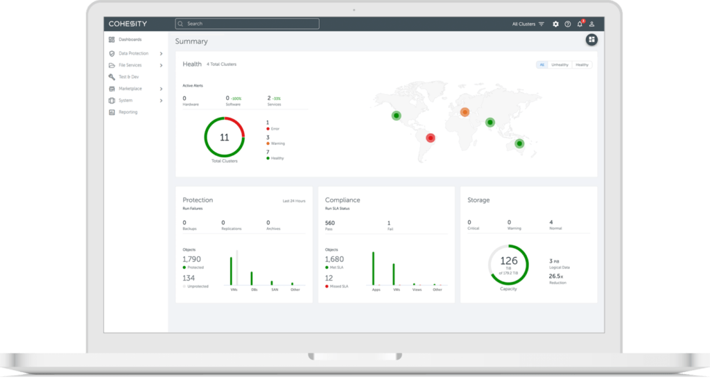 Administración de Cohesity