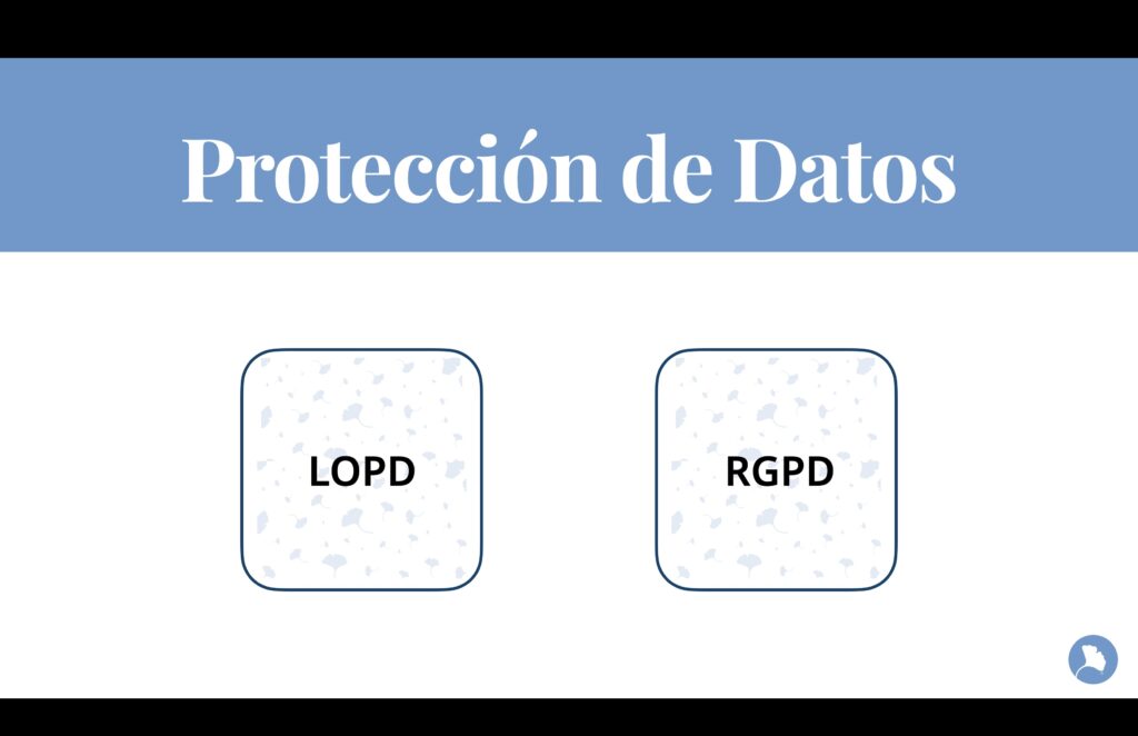Ley de Protección de Datos: LOPD y RGPD