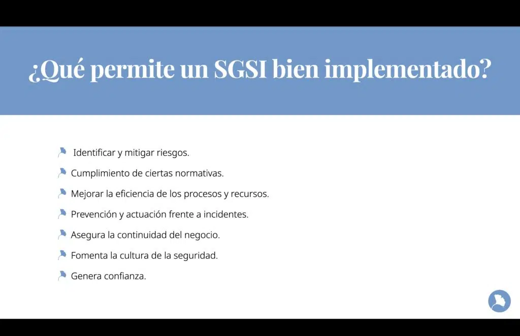 ¿Qué permite un SGSI bien implementado? by Encora.