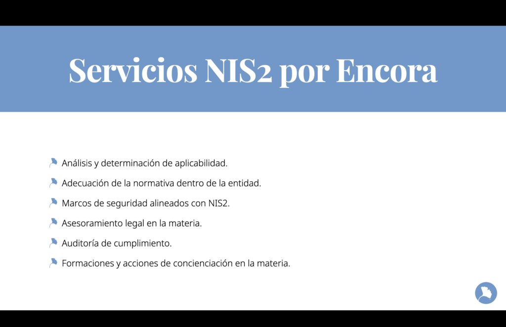 Servicios NIS2 por Encora