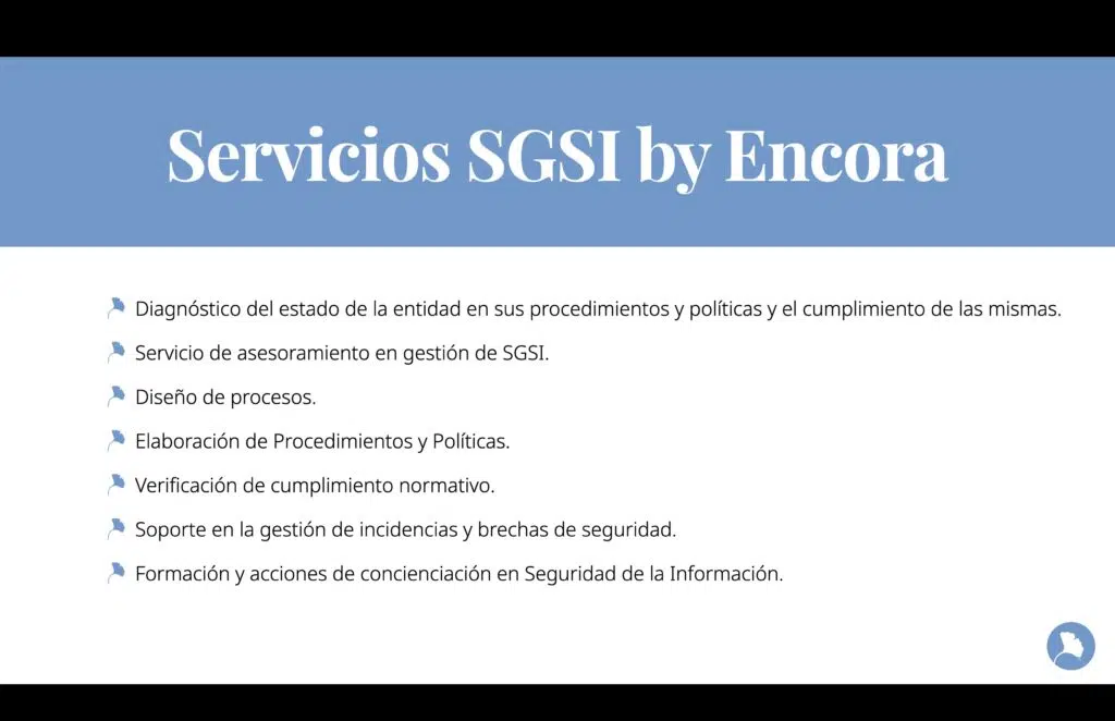 Servicios SGSI by Encora