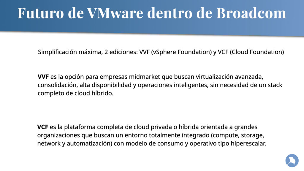 Licenciamiento de Broadcom vSphere