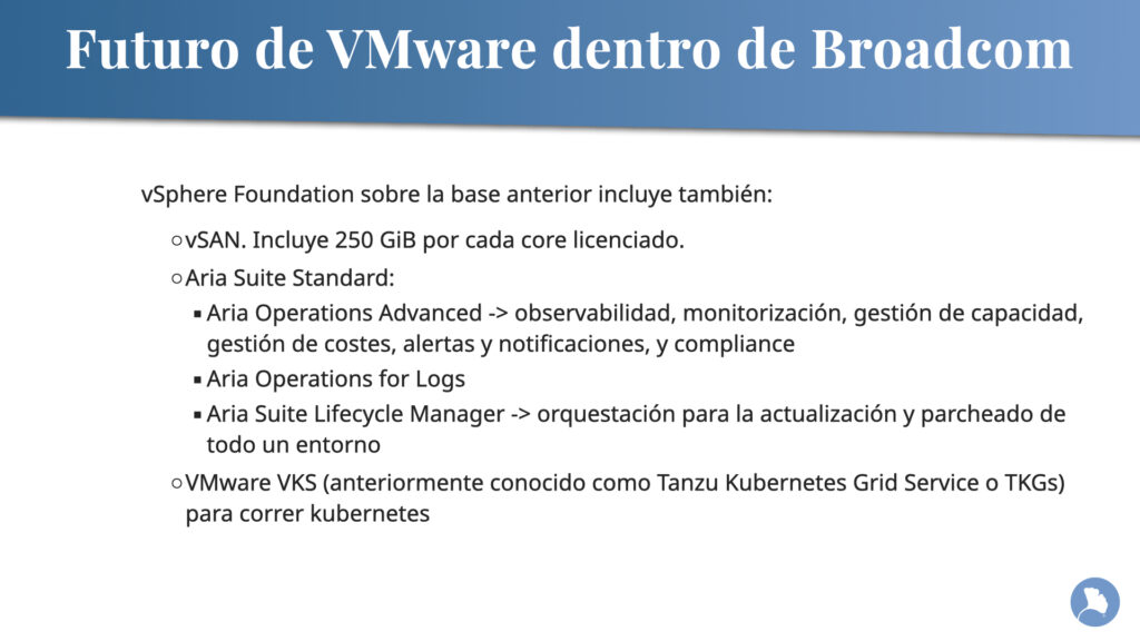 Licenciamiento de Broadcom vSphere