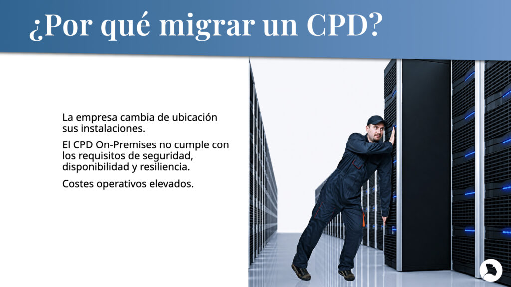 traslado de Datacenter