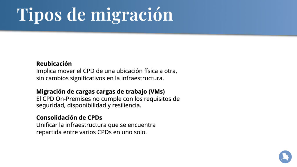traslado de Datacenter