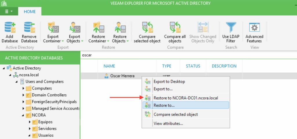 Veeam Explorer