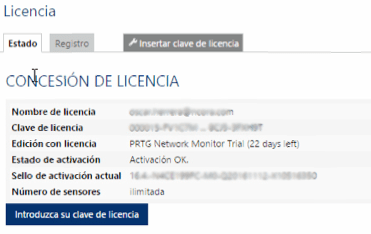 PRTG Network Monitor licenciamiento
